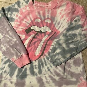 Rolling Stones tie dye from American Eagle